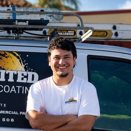 Martin del Rio, owner of Unlimited Painting & Coating
